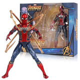 漫威（Marvel）钢铁蜘蛛侠模型生日礼物男孩玩具手办摆件关节可动