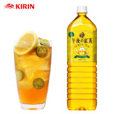 麒麟（KIRIN）日本进口纯茶饮料柠檬味0脂午后红茶饮料1.5L大瓶家庭装