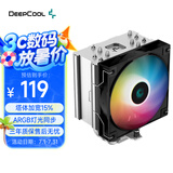 九州风神（DEEPCOOL）玄冰500ARGB散热器CPU风冷散热5热管（加宽塔体/支持神光同步/偏置设计不挡内存/AG500ARGB）