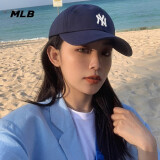 美职棒（MLB）帽子男帽女帽 春季新款休闲帽NY四季鸭舌帽软顶情侣棒球帽3ACP77 纽约洋基/藏青色/77 F