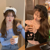 缪色（MiU Se）发箍女夏季仙气头箍网红2025年韩版珍珠发卡洗脸压发碎发头饰发捆 晚秋蝴蝶结【2件套】A16-303