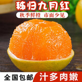 秭橙贡【京东快递】现摘现发正宗秭归九月红果冻橙子新鲜手剥当季水果 小果(果径55mm左右)亏本特惠 净重5斤