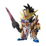 万代（BANDAI）高达Gundam拼插拼装模型玩具三国创杰传刘备 关羽 SD BB战士Q版 SD01-刘备 独角兽