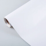 迪茵墙纸自粘宿舍床头壁纸装饰墙纸卧室自贴贴纸墙壁家具翻新贴纸装饰 纯白色