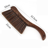 满源公扫床刷软毛家用扫床笤帚长柄除尘扫把笤帚卧室清洁刷子可爱 弯柄红木/鸡翅木除尘刷四排刷毛