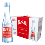 昆仑山矿泉水 饮用天然弱碱性 350ml*12瓶 整箱装 高端矿泉水