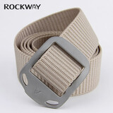 岩途（ROCKWAY）ROCKWAY岩途 纯钛防金属过敏尼龙腰带男士帆布裤腰带休闲户外皮带