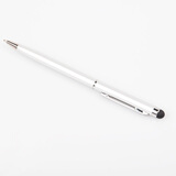 喜门红 电容笔ipad触控笔平板手机触屏细头绘画笔步步高家教机s5手写笔读书郎学习机做题笔写字笔S3 新款两用两支实惠装白色