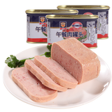 梅林（MALING）上海梅林午餐肉罐头198g多罐户外熟食早餐速食早餐涮火锅午餐肉 午餐肉198g*3罐
