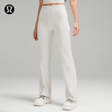 lululemon丨Softstreme™ 女士罗纹拉绒裤脚拉链喇叭裤 29