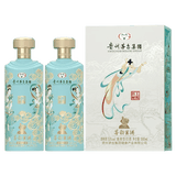 茅台保健集团健康产业 53度 酱香型白酒 茅韵酱酒 黔茅 系列 新老款随机 53度 500mL 2瓶 匠工秘酱飞天仙女图