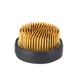 原也日式剑山插花器日本花道加重加密器花插小原流铜针花留插花工具 丸5（直径60mm，217枚针）