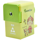 三木（SUNWOOD）卡通手摇手动削铅笔机/削笔机/削笔器/学生卷笔刀/转笔刀/铅笔刀 绿色 5138