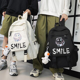 丛林鸟（JUNGLE BIRD）书包男小学生高中学生初中生背包女生新款时尚潮流大容量双肩包