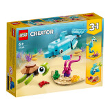 乐高（LEGO）积木拼装 31128 海豚和海龟 6岁+男孩女孩儿童玩具生日礼物