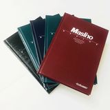 桨宁 亚龙A4硬面 万仕龙精装本M020 A4/ 96张 硬面抄 笔记本日记本10mm横线条记事本 5本  (A4一半大小)封面随机