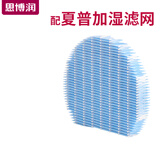 思博润 适用夏普(shrap)空气净化器过滤网 滤芯 FZ-380HFS过滤网 FZ-Z380MF无孔加湿网