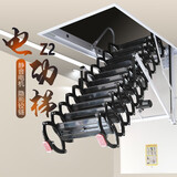 东方阁（上门安装）铸铝钛镁合金楼梯阁楼伸缩楼梯升降梯子隐形家用折叠 全自动加强加厚铸铝（隐形合页） 800*1200