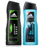 阿迪达斯 （adidas）Adidas阿迪达斯男士洗发露洗发水730ml运动留香 控油洗发400ml+冰点沐浴400ml