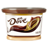 德芙（Dove）新货巧克力礼盒装碗装喜糖伴手礼新老包装随机发圣诞节零食礼盒 丝滑牛奶1碗/39颗234g