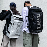 法德陆 双肩包男超大容量篮球包训练健身包学生包运动背包潮骑行头盔包