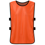 RE-HUO对抗服定制足球篮球训练背心分组运动马甲 印号定制定做广告号坎 橙色 成人码