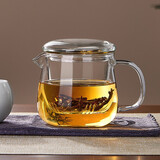 忆壶茶 茶壶玻璃茶具泡茶壶玻璃茶杯迷你茶壶玻璃茶具套装 风语壶【大壶口易清洗】