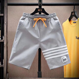 琛倪短裤男士夏季薄款五分裤外穿男裤沙滩工装裤宽松休闲裤子