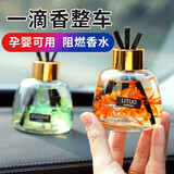 CHEZHENTAN车载香薰汽车香水车内摆件男士专用持久淡香型车用除异味无火香薰 2瓶不同味道【下单留言香型】