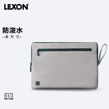 乐上（LEXON）电脑内胆包13.3英寸笔记本苹果保护套男女简约商务轻便小巧灰棕色