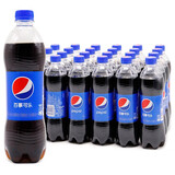 百事可乐 Pepsi 汽水碳酸饮料 整箱装 罐装/瓶装可乐 百事可乐 600mL*24瓶