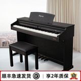 吟飞电子钢琴 88键重锤家用专业考级儿童幼师初学者入门乐器DP-10 【考级款】黑色重锤TG8859+礼包