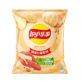 乐事（Lay's）薯片 休闲零食 香辣小龙虾味 135克