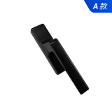 坚朗（KIN LONG） 门窗五金件隐藏式断桥铝窗隐形内开内倒内平开下悬窗配件WLYD070 A款黑色 左