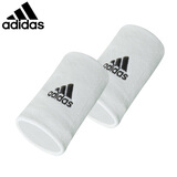 Adidas阿迪达斯护腕男女运动健身手腕护具网球羽毛球篮球吸汗擦汗护手腕 长款白色 CF6277