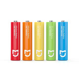 小米紫米彩虹5号碱性干电池AA适用于电视空调遥控器儿童玩具智能锁 【米家7号碱性电池】7号40粒