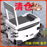 24年新款钓椅钓箱钓具可折叠钓椅手竿钓鱼工具渔具钓伞鱼护 大盒【钓箱/钓椅/手竿/】必得一件