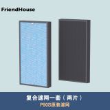 梵帝豪空气净化器P90S分解甲醛甲苯TVOC原装滤网滤芯 (FriendHoouse KJ900F-P90S) P90S滤网