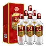 五粮液股份出品 四川宜宾生产 浓香型白酒 口粮酒 高粱酒 50度 500mL 6瓶 尖庄新红优