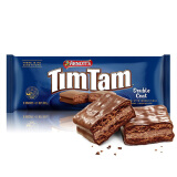 TIM TAM 天甜 双层巧克力威化夹心饼干 休闲零食 200g 澳大利亚进口 