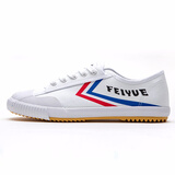 大孚飞跃帆布鞋经典款升级版Feiyue男女运动跑步鞋文艺时尚透气飞跃小白鞋 DF/1-334胶头 42标准码