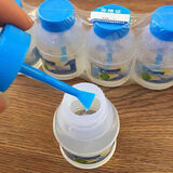 雪奥0104塑瓶办公胶水学生小胶水带棍刷头液体文化胶水 70ml /瓶 10瓶