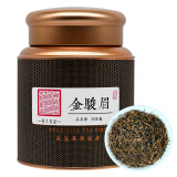 張大花記 金骏眉红茶 新茶 蜜香型 福建红茶 罐装礼盒装 250克/罐 黑罐金骏眉250克 (1罐)