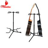 名森吉他架稳固防滑吉他支架贝斯琵琶通用架子 双头款立式吉他架