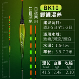 民间艺人鱼漂夜光漂电子漂高灵敏夜光漂醒目鲫鱼浮漂日夜两用加粗夜钓浮漂 硬尾10全能综合长41.5CM吃铅2.1