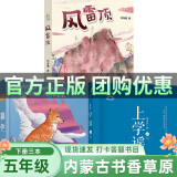 内蒙古书香草原五年级上下册课外书阅读风雷顶上学谣暮色阿雀的十二个月亮安徽少年儿童出版社乌篷里的红升旗手羊群里的孩子牧歌小学生经典名著阅读活动推荐打卡书籍 【内蒙古书香草原】五年级下册3本