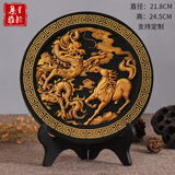 集里雅韵桌面工艺品创意商务办公室摆件书房客厅家居摆设书柜书架装饰品小 218JF龙马精神金礼盒