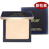 BOB定妆粉饼持久控油防水干粉遮瑕修容粉底干湿两用散粉女10g 角鲨烷奢养致颜粉饼【02自然色】
