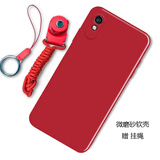 驰汉牌 适用小米红米Redmi 9A手机壳保护套 摄像镜头全包磨砂防摔个性潮男女卡通款软外壳 纯红 红米Redmi 9A