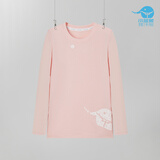小蓝象（hinos）儿童排汗速干睡衣t恤男女童运动上衣家居服可外穿 海贝粉-上衣排汗 150